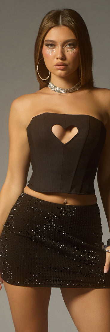 Heartbreaker Status Lace-Up Corset Top