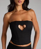 Heartbreaker Status Lace-Up Corset Top