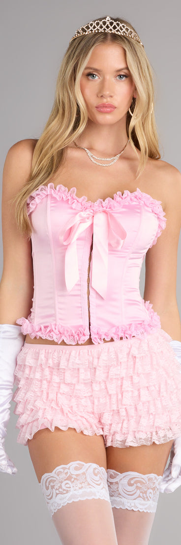 Trendy women’s tops, like the Fairy Tale Fantasy Princess Corset Top, bring effortless style for fall layering, lounging, or going out.