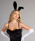 Iconic Bunny Satin Corset Bodysuit