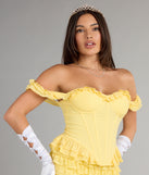 Enchanted Beauty Off-The-Shoulder Corset Top