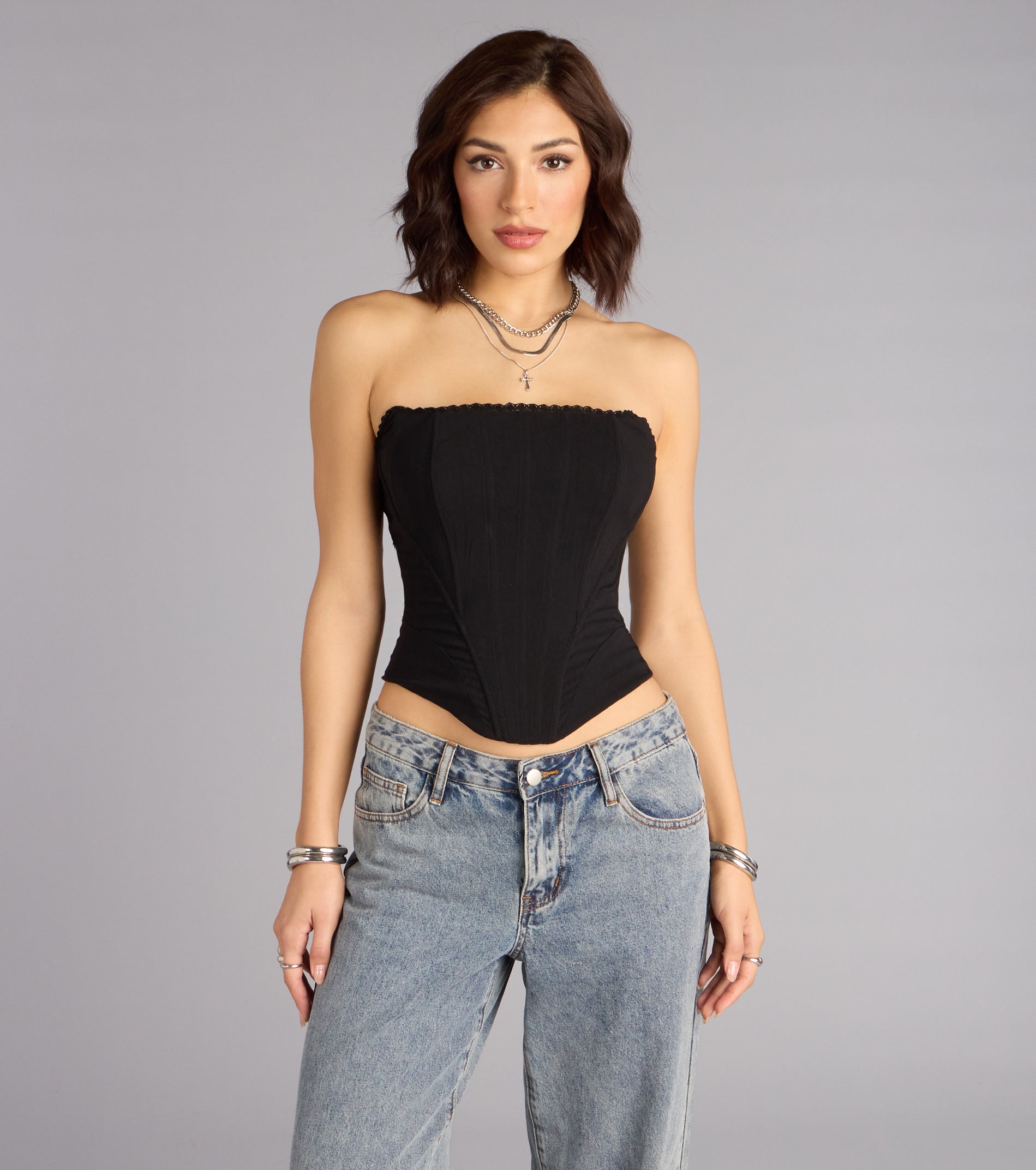 Forever Flattering Strapless Corset Top | Windsor