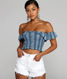 Boho Chic Off The Shoulder Top