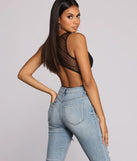 Go Deep Lace V Bodysuit