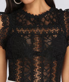 Crochet The Day Lace Bodysuit