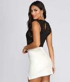Crochet The Day Lace Bodysuit
