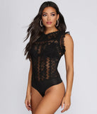 Crochet The Day Lace Bodysuit