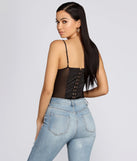 Bad Gal Satin Bodysuit