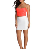 Lace Up To Make Up Crop Top