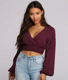 Simply Sweet Surplice Top