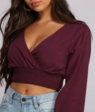 Simply Sweet Surplice Top