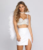 Angelic Queen Rhinestone Bustier