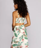 Goddess Of The Tropics Crop Top