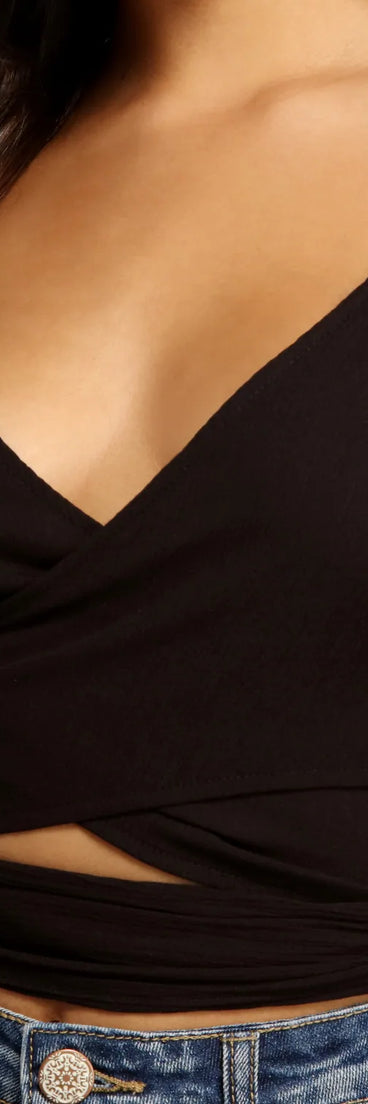 Flirty And Flowy Crop Top