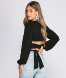 Club Crop Ring Front Top