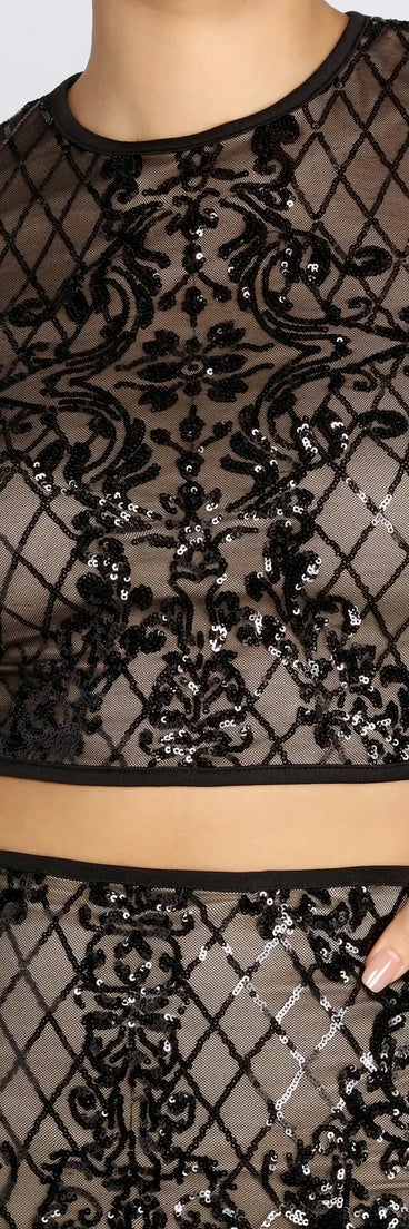 Glamorous Girl Crop Top