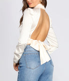 Such A Romantic Satin Blouse