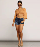 Charming Crochet Crop Top