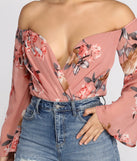 Darling Floral Chiffon Top