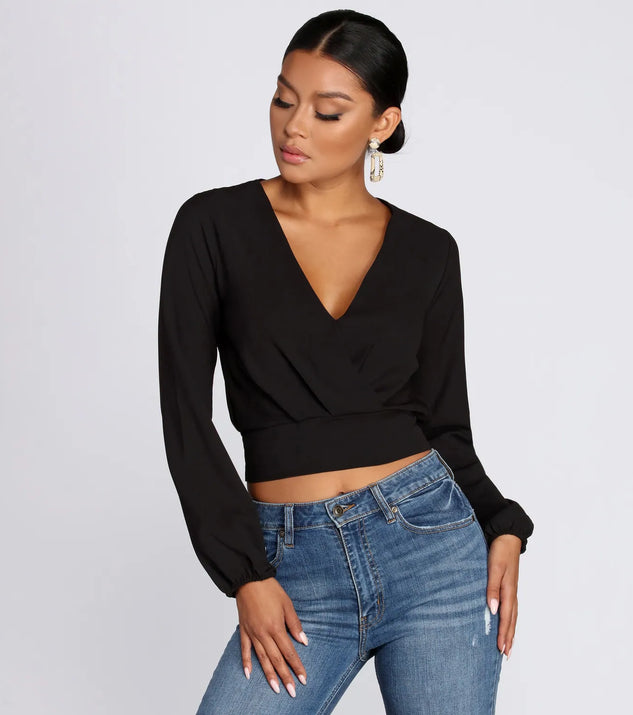 Wrapped In Sophistication Blouse