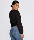 Wrapped In Sophistication Blouse