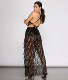 Let's Get Loud Fringe Dress