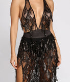 Let's Get Loud Fringe Dress