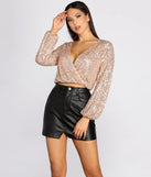 Stylish Stunner Sequin Top