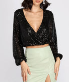 Stylish Stunner Sequin Top