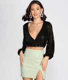 Stylish Stunner Sequin Top