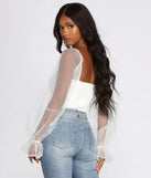 Polka Dot Passion Mesh Bodysuit