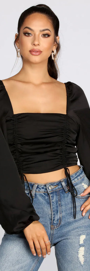 Got That Chic Vibe Crop Top