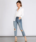 Classic Vibe Button Up Blouse