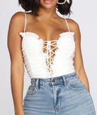 Ready Or Not Ruched Bodysuit