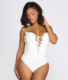 Ready Or Not Ruched Bodysuit