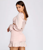 Met Your Match Smocked Crop Top