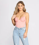 Lace Darling Sweetheart Bodysuit