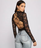 Living For Lace Strappy Back Bodysuit