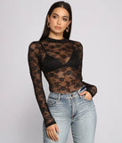Living For Lace Strappy Back Bodysuit