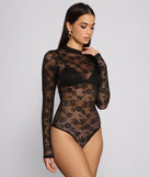 Living For Lace Strappy Back Bodysuit