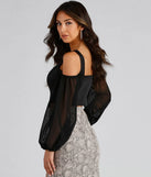 Feelin' Luxe Satin Corset Crop Top