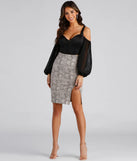 Feelin' Luxe Satin Corset Crop Top