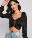 Sleek And Chic Vibes Crop Top
