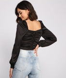 Sleek And Chic Vibes Crop Top
