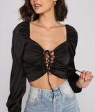 Sleek And Chic Vibes Crop Top