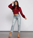 Sleek Glamour Open Back Satin Top