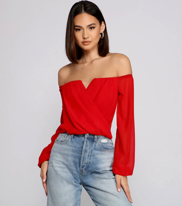 Sophisticated In Chiffon Strapless Top Windsor