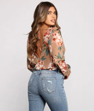 Sweet And Stylish Floral Bodysuit