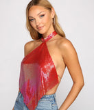 Off The Chain Halter Top