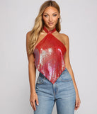 Off The Chain Halter Top